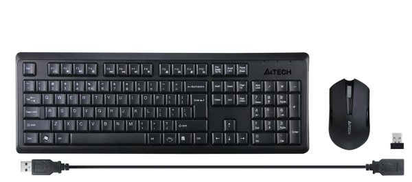 Комплект клавиатура и мишка A4tech 4200N 1