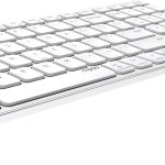 Комплект клавиатура и мишка RAPOO 9700M, Multi mode, Bluetooth, 2.4Ghz, Безжичен, Бял 1