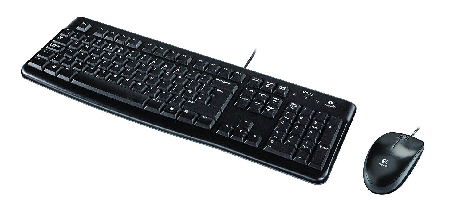 Kомплект клавиатура с мишка Logitech MK120, Черна 2