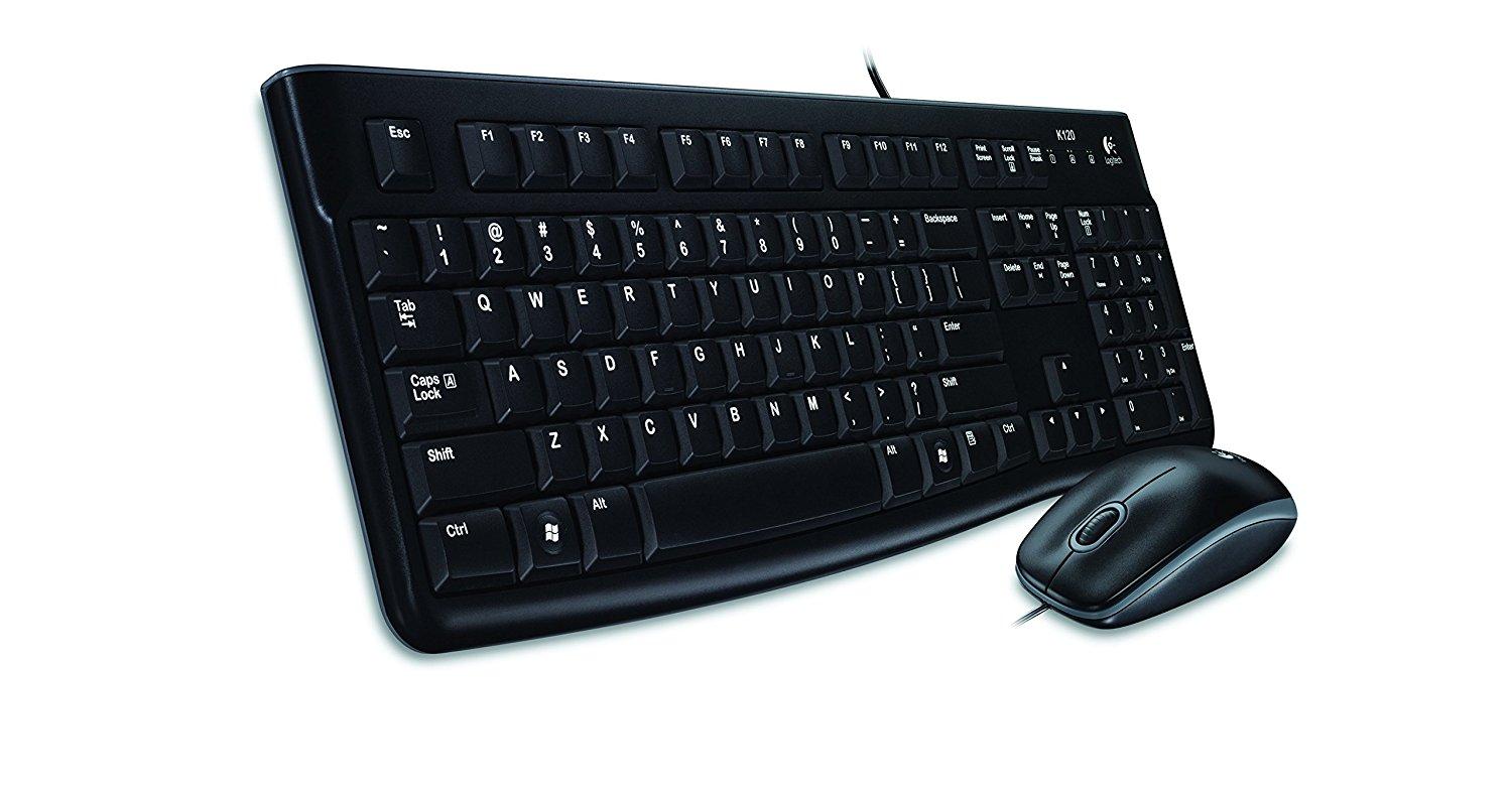 Kомплект клавиатура с мишка Logitech MK120, Черна 4