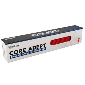 Комплект оплетени кабели Kolink Core, Red 1