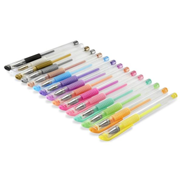 Комплект от 15 гел химикалки Hama "Pastel & Classic", 07564 2
