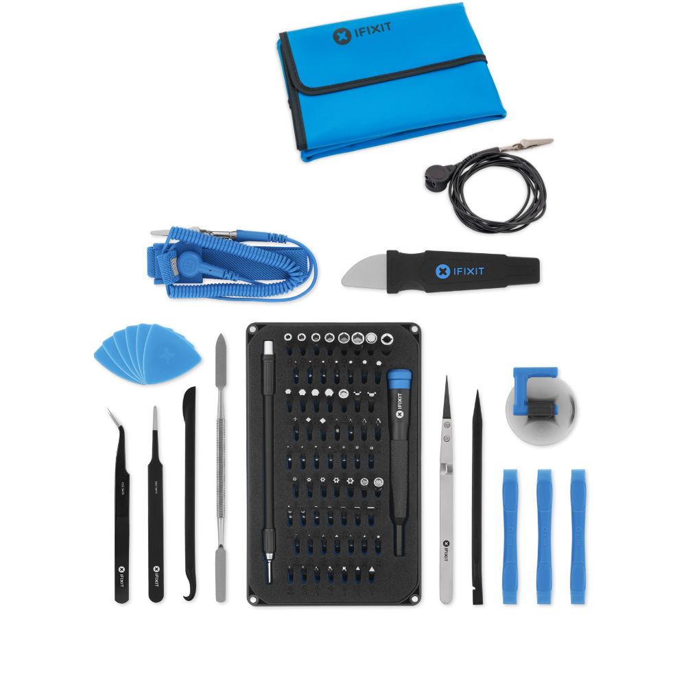 Комплект професионални инструменти iFixit Pro Tech Toolkit - 64 Precision Bits + Антистатичен пад 1