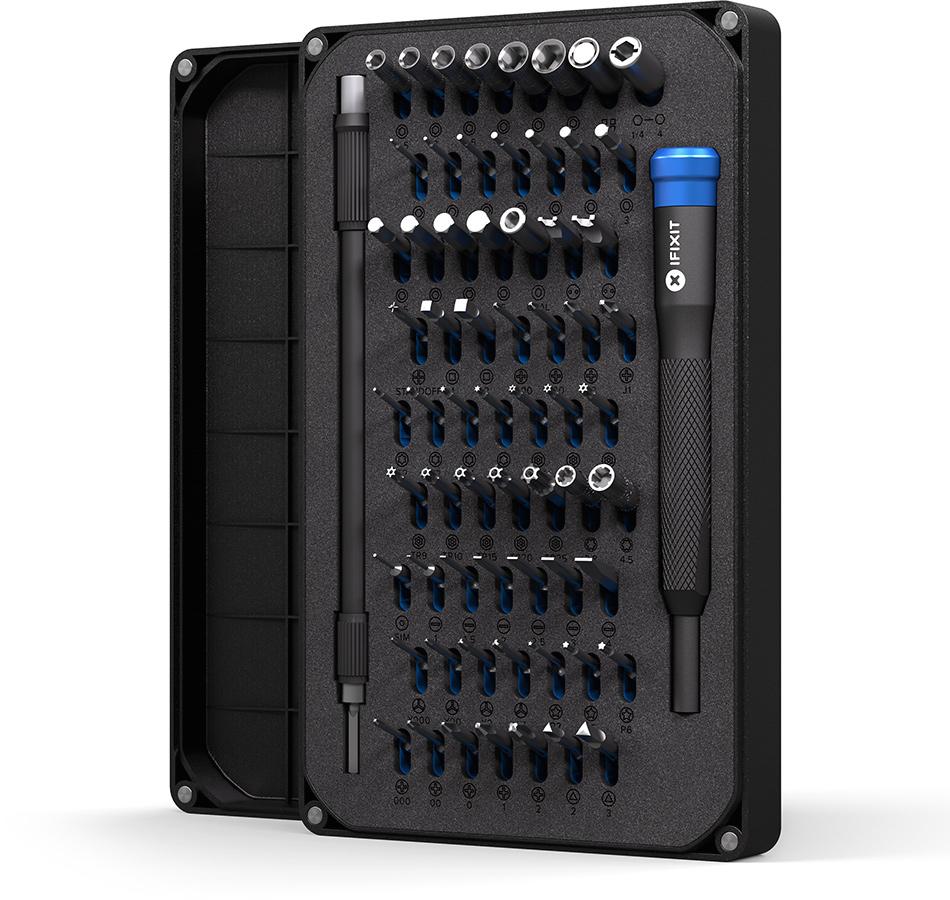 Комплект професионални инструменти iFixit Pro Tech Toolkit - 64 Precision Bits + Антистатичен пад 4