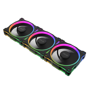 Комплект Вентилатори 3в1 ASUS PRIME MR120 ARGB Reverse Black Edition 1