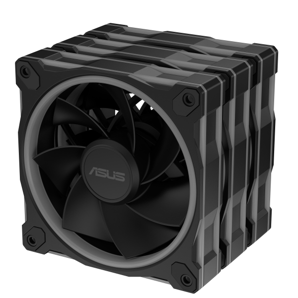 Комплект Вентилатори 3в1 ASUS PRIME MR120 ARGB Reverse Black Edition 7