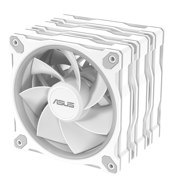 Комплект Вентилатори 3в1 ASUS PRIME MR120 ARGB Reverse White Edition 3