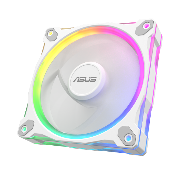 Комплект Вентилатори 3в1 ASUS PRIME MR120 ARGB Reverse White Edition 4