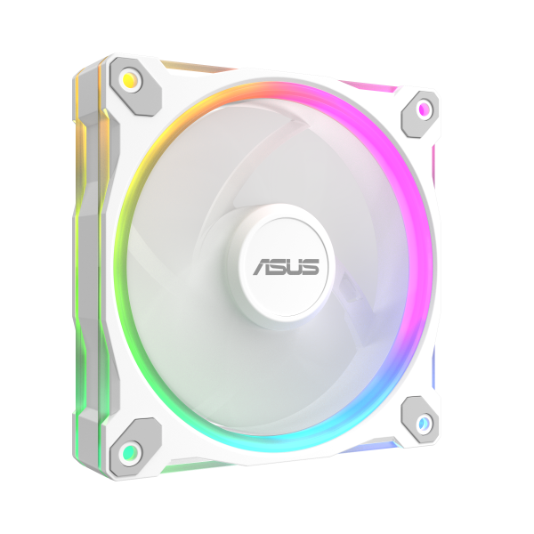 Комплект Вентилатори 3в1 ASUS PRIME MR120 ARGB Reverse White Edition 5