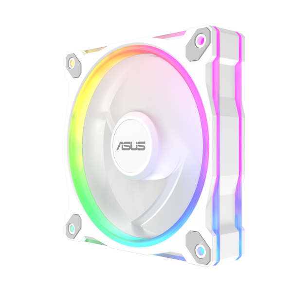 Комплект Вентилатори 3в1 ASUS PRIME MR120 ARGB Reverse White Edition 6
