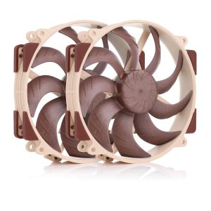 Комплект вентилатори Noctua NF-A14x25r G2 PWM Sx2-PP, 2 x Fan 140mm 1