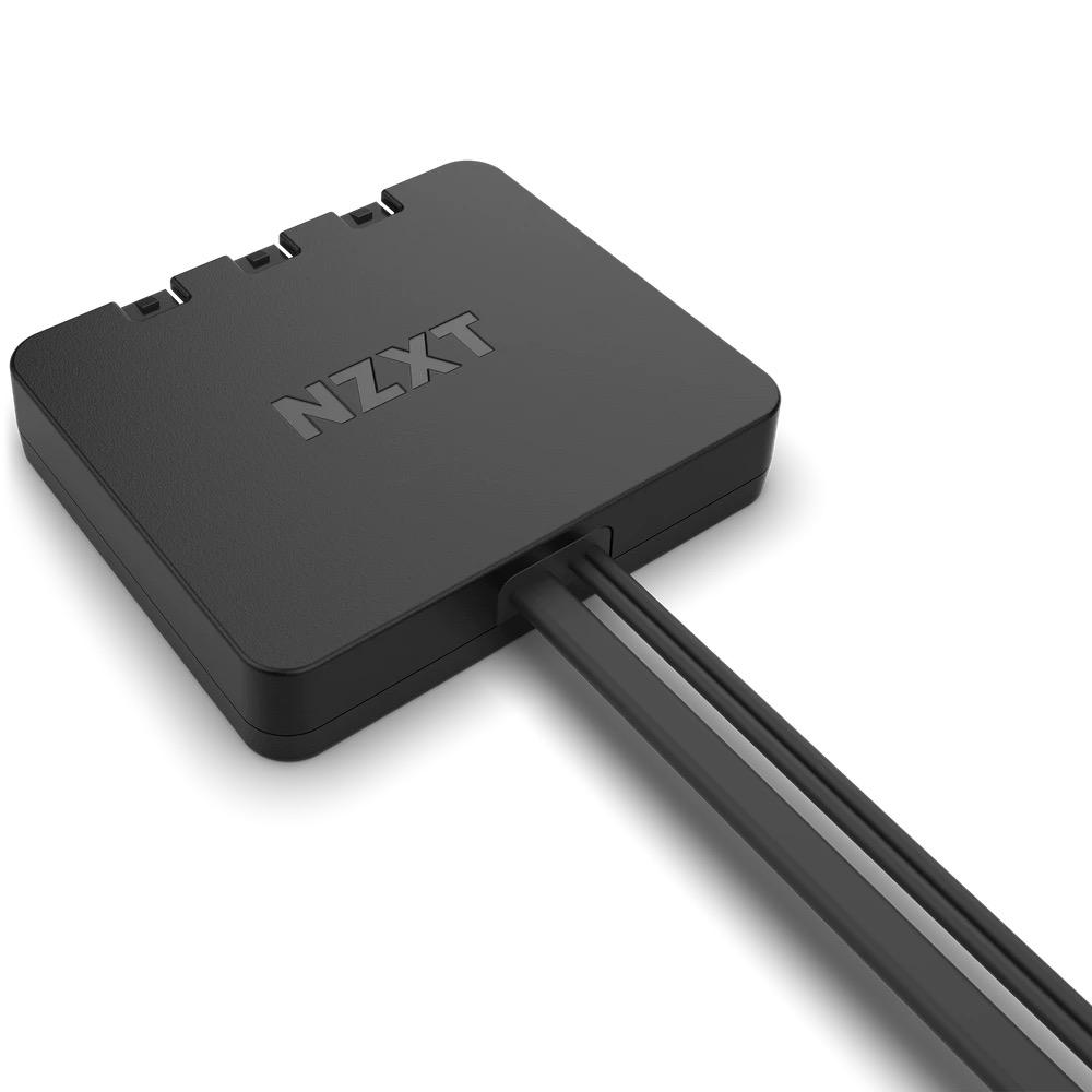 Комплект вентилатори NZXT F120 RGB White 3 броя и NZXT RGB контролер 5