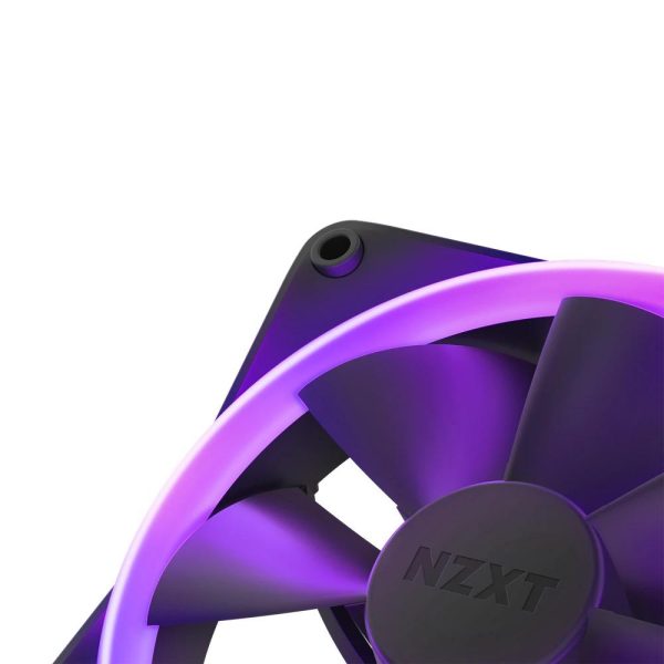 Комплект вентилатори NZXT F140 RGB Black 2 броя и NZXT RGB контролер 3