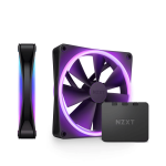 Комплект вентилатори NZXT F140 RGB Duo Black2бр, RGB Контролер 1