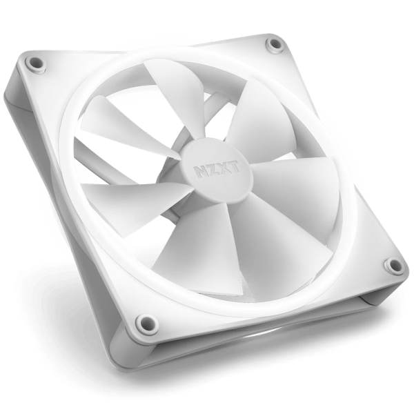 Комплект вентилатори NZXT F140 RGB Duo White 2бр, RGB Контролер 3