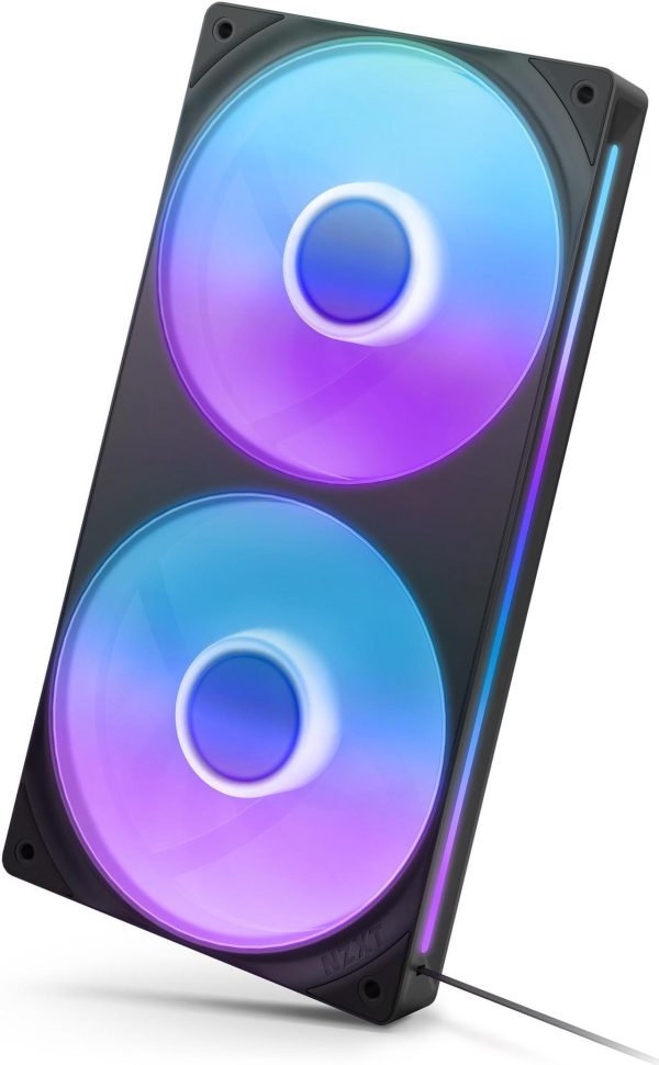 Комплект вентилатори NZXT F240 Black RGB Core 3