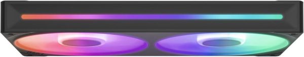 Комплект вентилатори NZXT F240 Black RGB Core 7