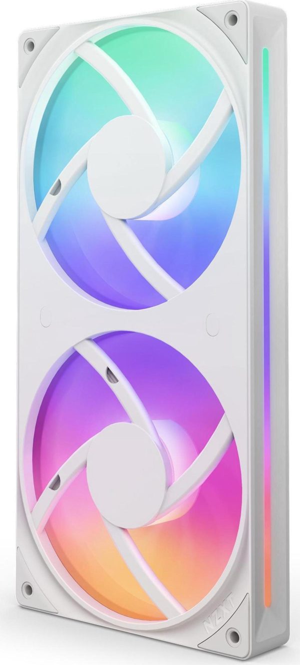 Комплект вентилатори NZXT F240 White RGB Core 2