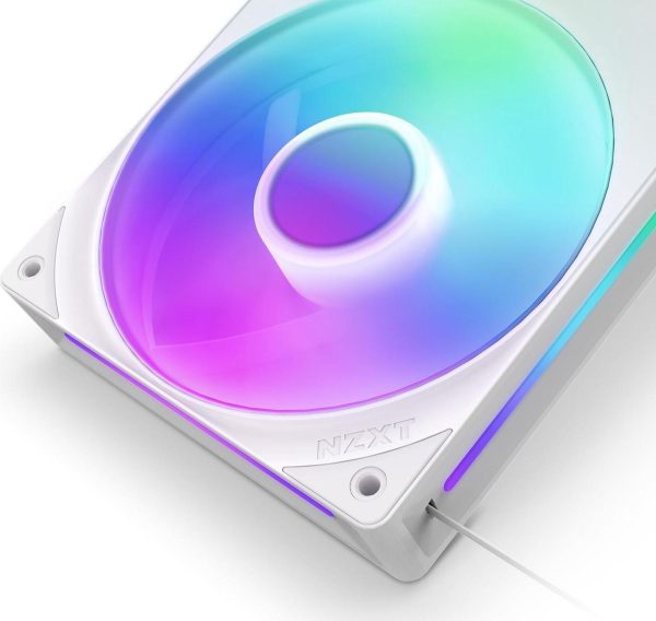 Комплект вентилатори NZXT F240 White RGB Core 4