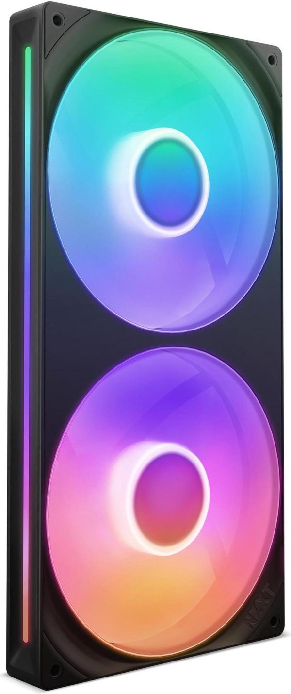 Комплект вентилатори NZXT F280 Black RGB Core 1