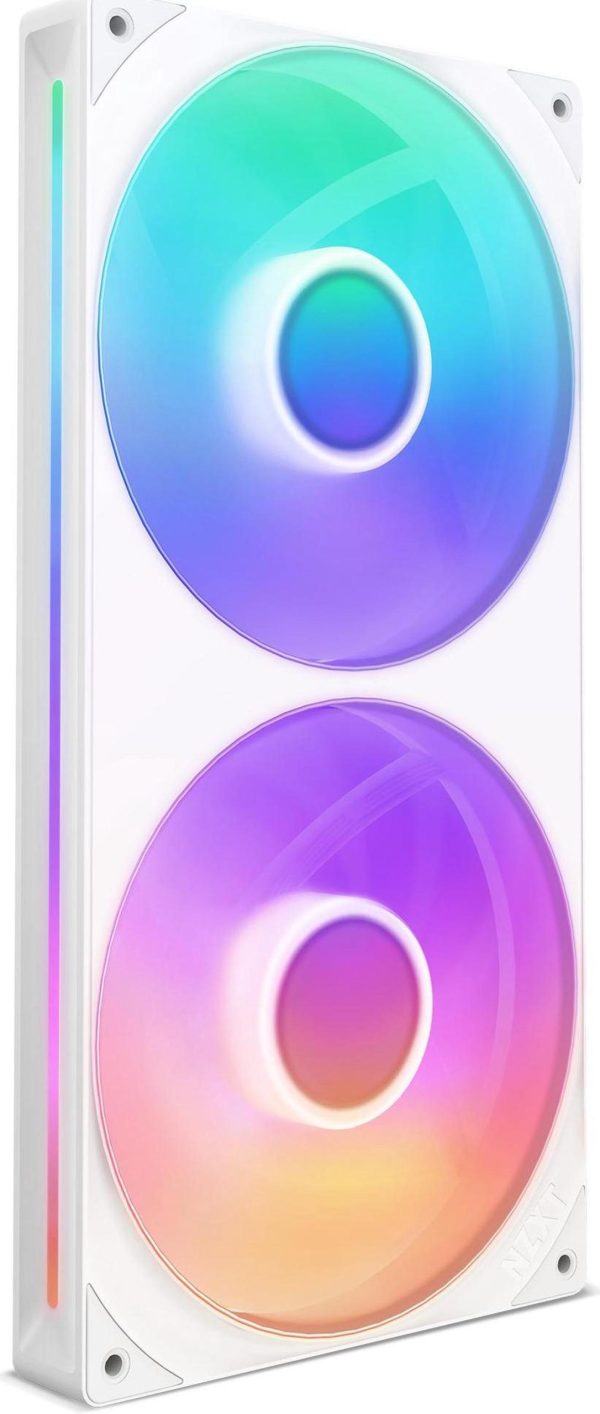 Комплект вентилатори NZXT F280 White RGB Core 1