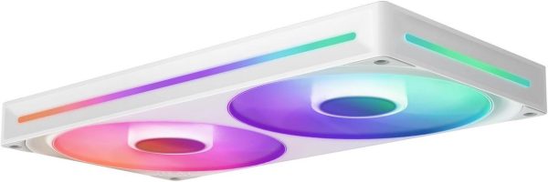 Комплект вентилатори NZXT F280 White RGB Core 3