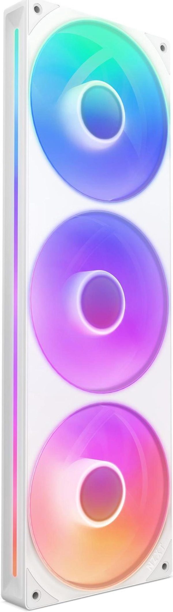 Комплект вентилатори NZXT F360 White RGB Core 1