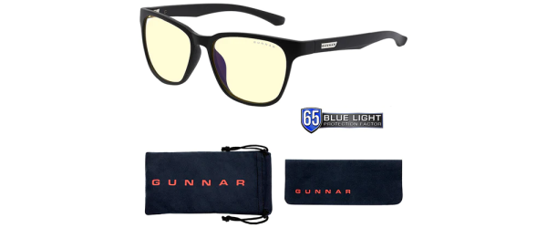 Компютърни очила GUNNAR Berkeley Onyx Amber, Черен 4