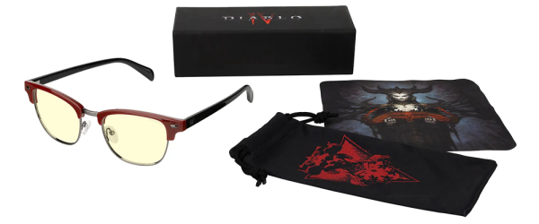 Компютърни очила GUNNAR Diablo IV Sanctuary Edition - Blood Onyx Amber 4