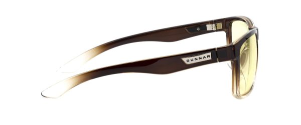 Компютърни  очила GUNNAR Intercept Latte Fade, Amber, Кафяв 3
