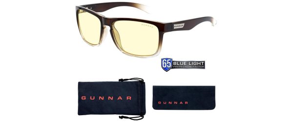 Компютърни  очила GUNNAR Intercept Latte Fade, Amber, Кафяв 4