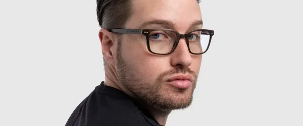 Компютърни очила GUNNAR Muir Ebony (wood), Amber 2