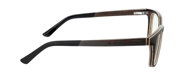 Компютърни очила GUNNAR Muir Ebony (wood), Clear Pro 7