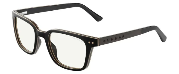 Компютърни очила GUNNAR Muir Ebony (wood), Clear Pro 8
