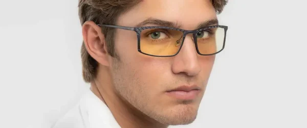 Компютърни очила GUNNAR Plaid Graphite - Amber 2