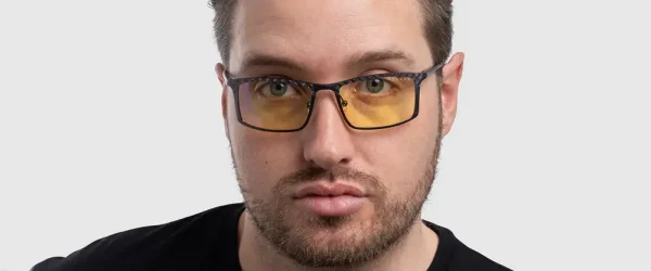 Компютърни очила GUNNAR Plaid Graphite - Amber 3