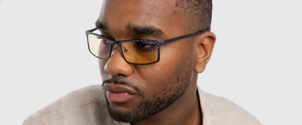 Компютърни очила GUNNAR Plaid Graphite - Amber 4