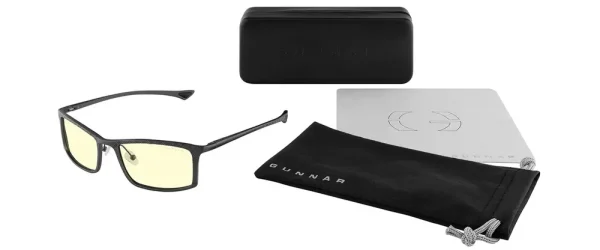 Компютърни очила GUNNAR Plaid Graphite - Amber 5
