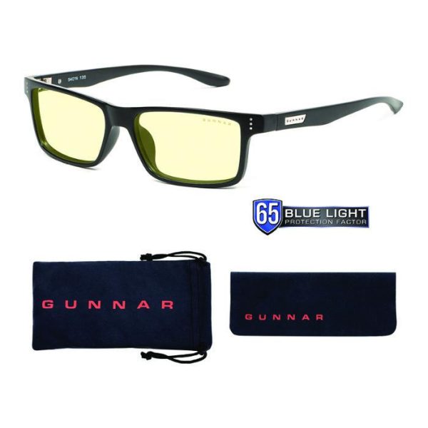 Компютърни очила GUNNAR Vertex Onyx, Amber Natural, Черен 4