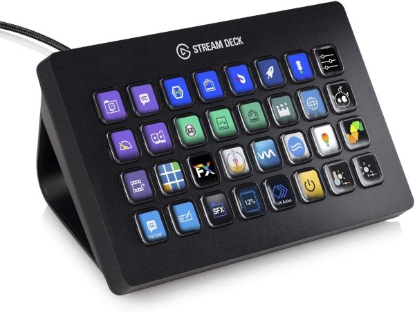 Контролер Elgato Stream Deck, 32 LCD бутона, черен 1
