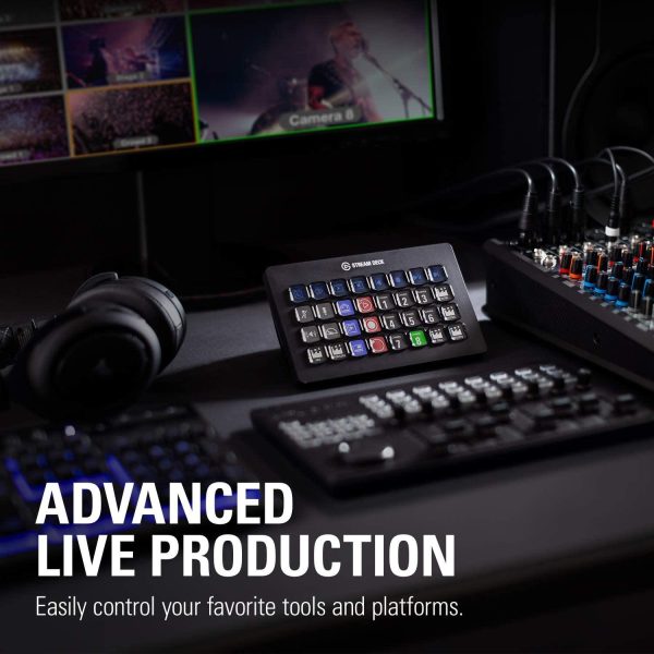 Контролер Elgato Stream Deck, 32 LCD бутона, черен 5