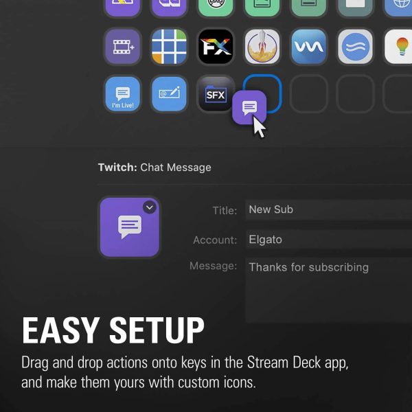 Контролер Elgato Stream Deck, 32 LCD бутона, черен 8
