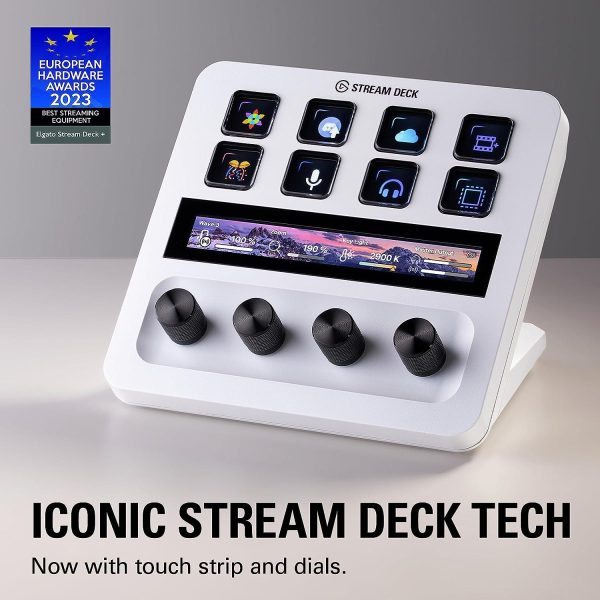 Контролер Elgato Stream Deck Plus White 2