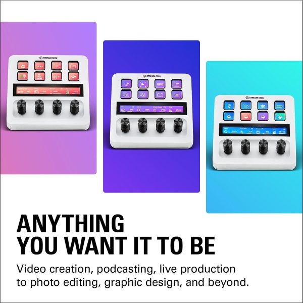 Контролер Elgato Stream Deck Plus White 6