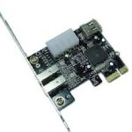 Контролер ESTILLO 1394AV 3+1 port 1394 FireWire PCI ex Host Adapter 1
