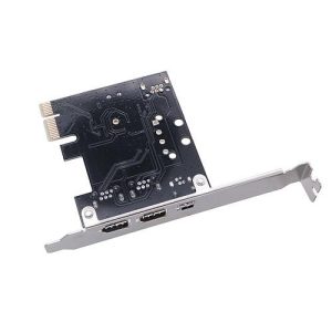 Контролер ESTILLO 1394AV 3+1 port 1394 FireWire PCI ex Host Adapter, Low profile 1