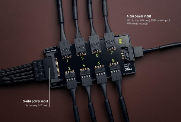 Контролер за 8 вентилатора Noctua NA-FH1 4