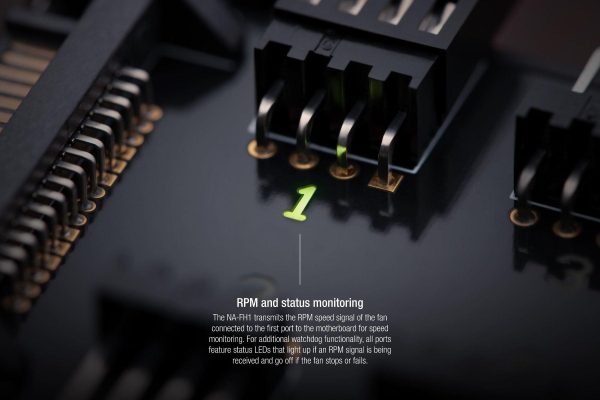 Контролер за 8 вентилатора Noctua NA-FH1 6