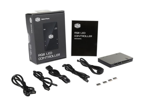 Контролер за Вентилатори Cooler Master RGB MFY-RCSN-NNUDK-R1 10