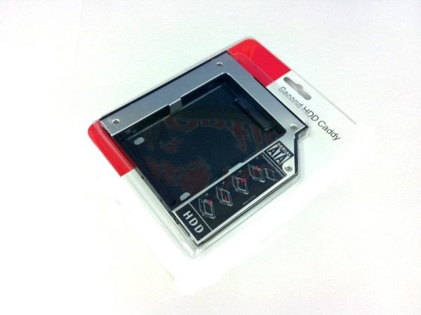 Конвертор ESTILLO caddy SATA към SATA HDD bay 9.5mm 2